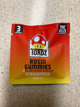 Load image into Gallery viewer, Live Rosin Delta 9 Gummies - 36 MG - Strawnana