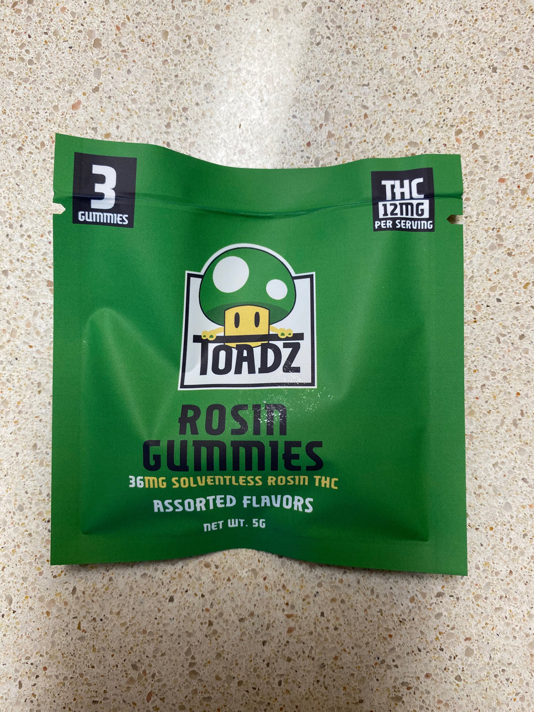 Live Rosin Delta 9 Gummies - 36 MG - Assorted Flavors