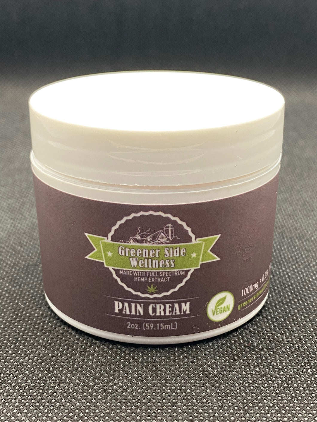 CBD Pain Cream 2oz Jar 1000mg